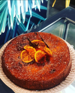Hazelnut and Orange Cake